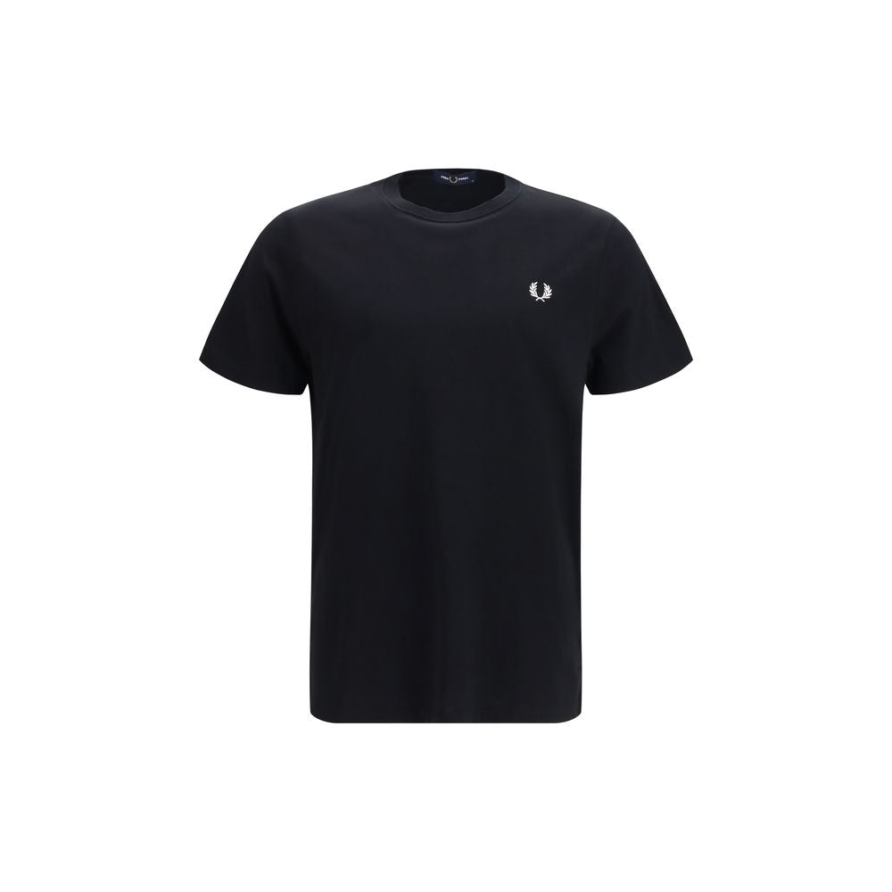 Fred Perry Black Cotton Sportswear T-Shirt