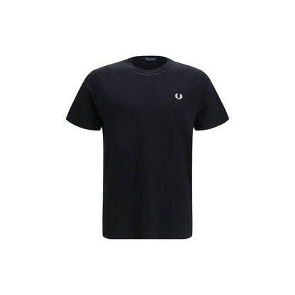 Fred Perry Black Cotton Sportswear T-Shirt