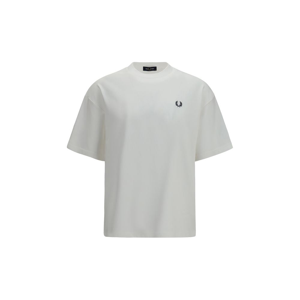 Fred Perry White Cotton Sportswear T-Shirt
