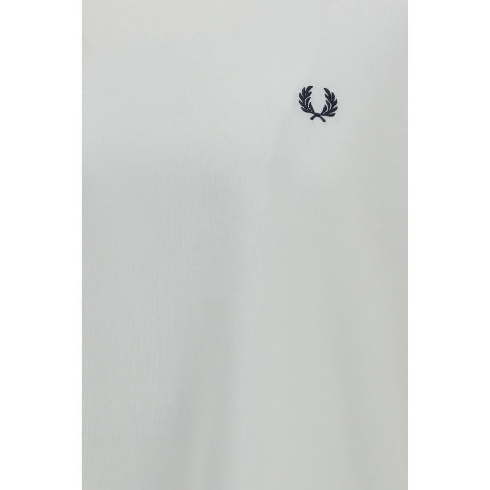 Fred Perry White Cotton Sportswear T-Shirt