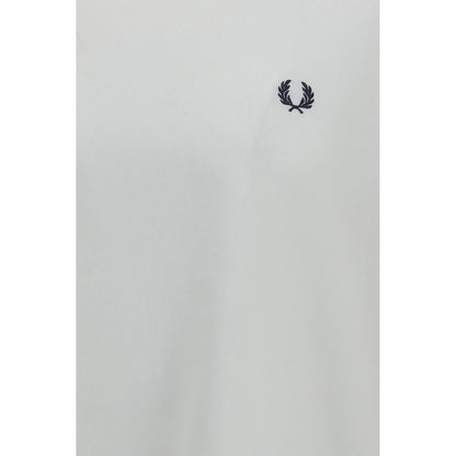 Fred Perry White Cotton Sportswear T-Shirt