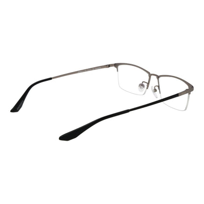 BMW Men’s Optical Glasses – Gunmetal Half-Rim Frame, 55mm