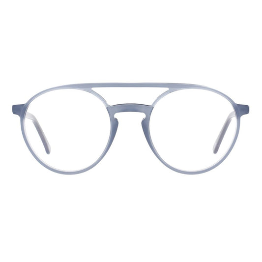 Andy Wolf Unisex Optical Glasses – Grey Panto Frame