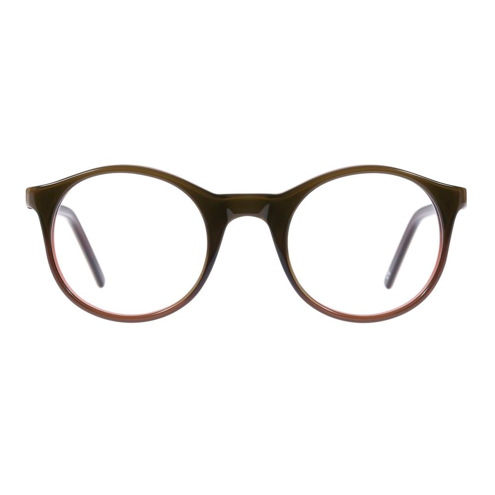 Andy Wolf Brown Acetate Glasses – Unisex Full-Rim Frames