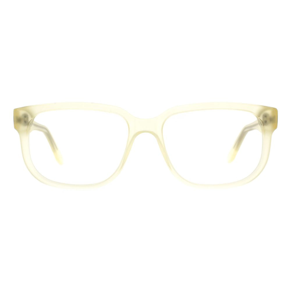 Andy Wolf Men's Optical Glasses – Beige Trapezium Frames