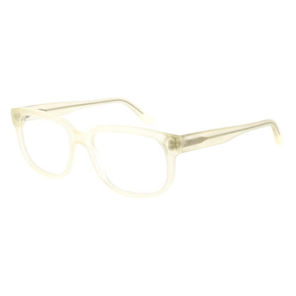 Andy Wolf Men's Optical Glasses – Beige Trapezium Frames