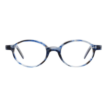Andy Wolf Blue Acetate Glasses – Unisex Oval Frame