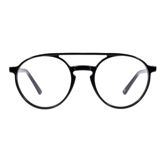 Andy Wolf Unisex Optical Glasses – Black Panto Frame