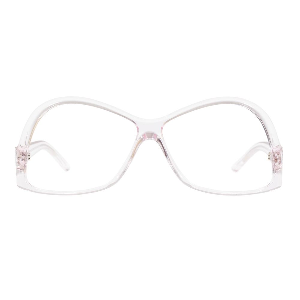 Andy Wolf Women's Transparent Acetate Glasses – Full-Rim Design