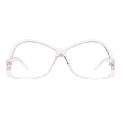 Andy Wolf Women's Transparent Acetate Glasses – Full-Rim Design