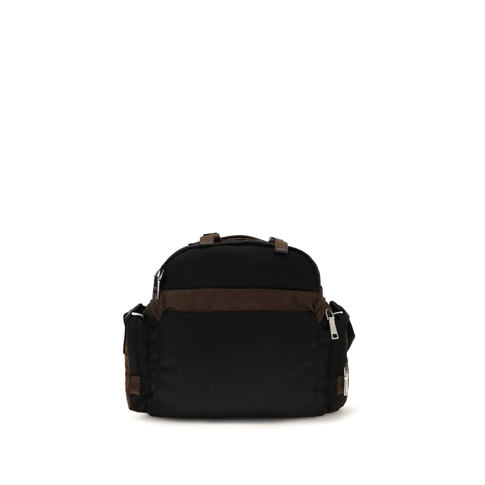 Prada Brown Recycled Explore Shoulder Bag