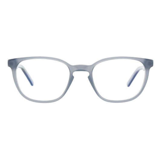 Andy Wolf Grey Acetate Glasses – Unisex Trapezium Frame