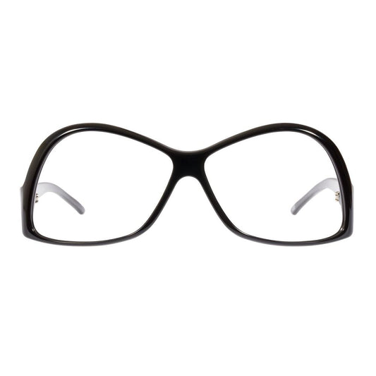 Andy Wolf Women’s Black Acetate Glasses – Full-Rim Frames