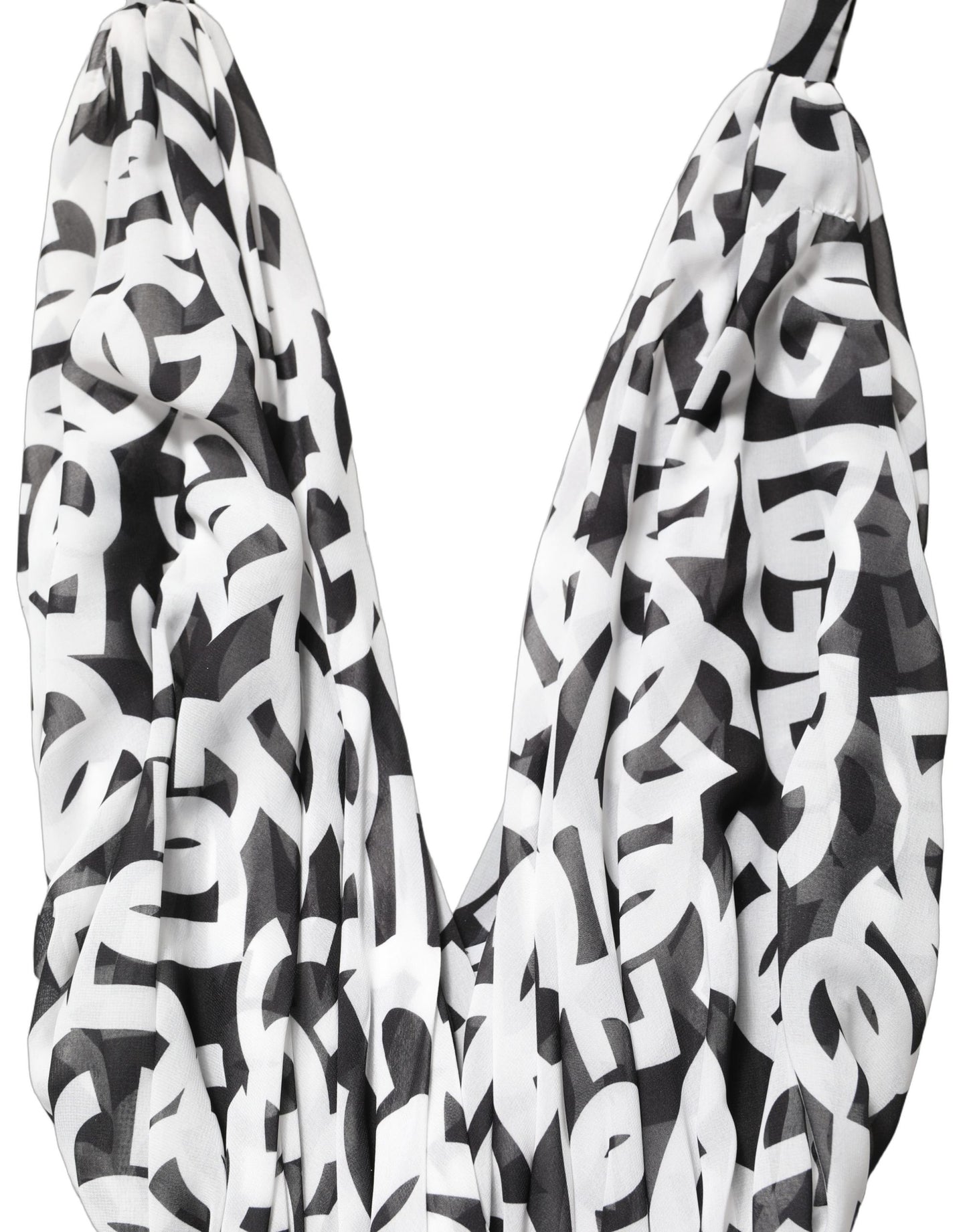 Dolce & Gabbana Logo Sleeveless Floor Length Maxi Dress