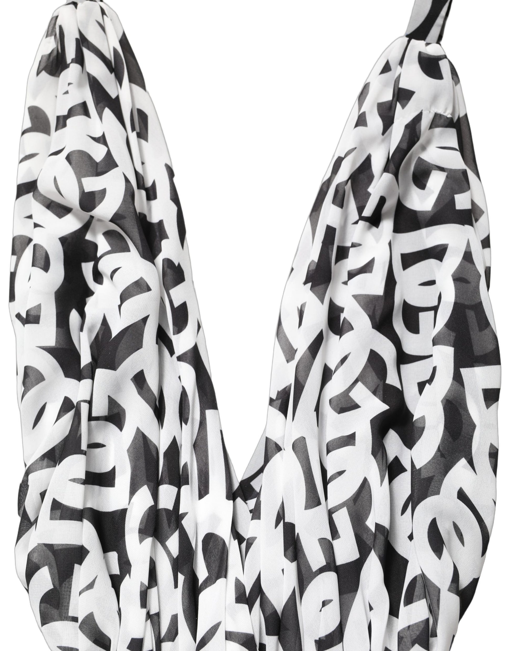 Dolce & Gabbana Logo Sleeveless Floor Length Maxi Dress