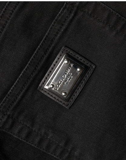 Dolce & Gabbana High Waist Black Skinny Denim Jeans