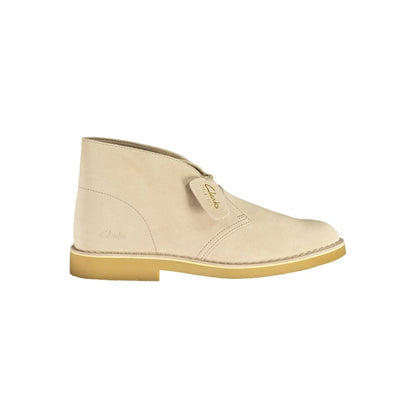 Clarks Beige Suede Men's Ankle Boots