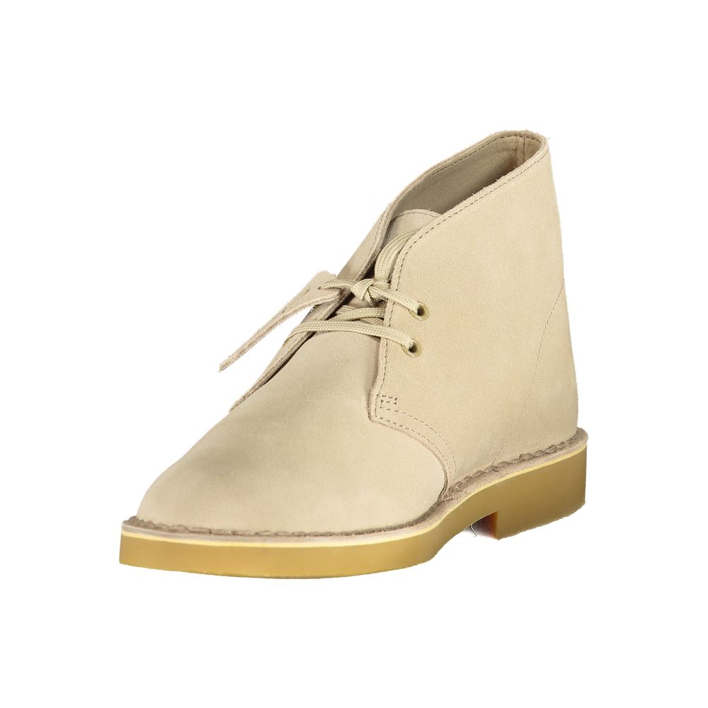 Clarks Beige Suede Men's Ankle Boots