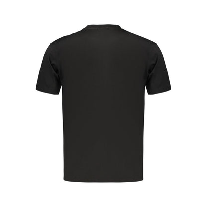 Fila Black Cotton Men's T-Shirt: Effortless Style Meets Comfort
