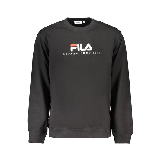 Fila Black Cotton Men's Valsera Sweatshirt