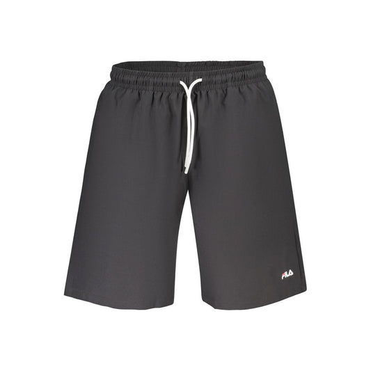 Fila Black Men's Tinelli Swim Boxers