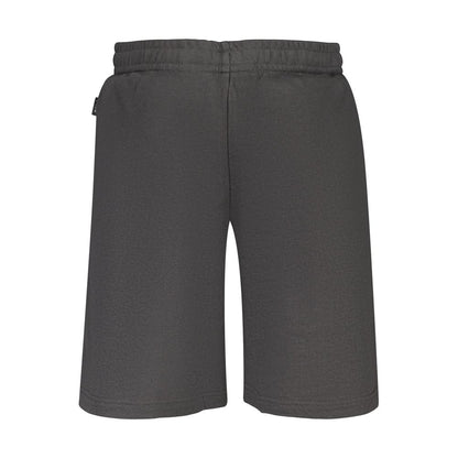 Fila Black Cotton Men's Sports Shorts