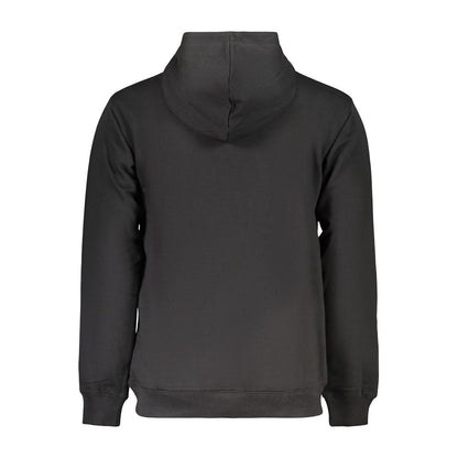 Fila Black Cotton Men's Valsera Hooded Sweatshirt