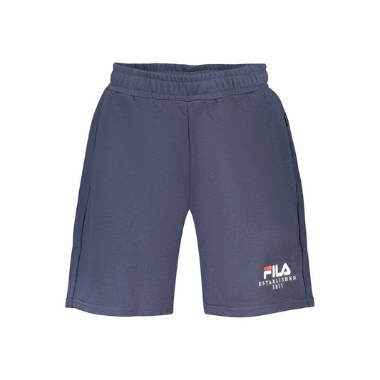 Fila Blue Cotton Men's Valsara Sports Shorts