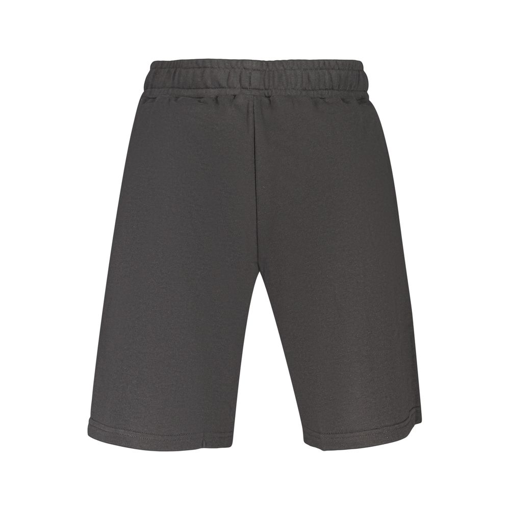 Fila Black Cotton Men's Valsara Sports Shorts