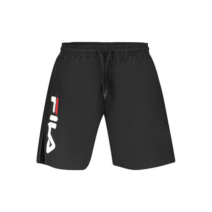 Fila Black Men's Caravello Swim Boxers