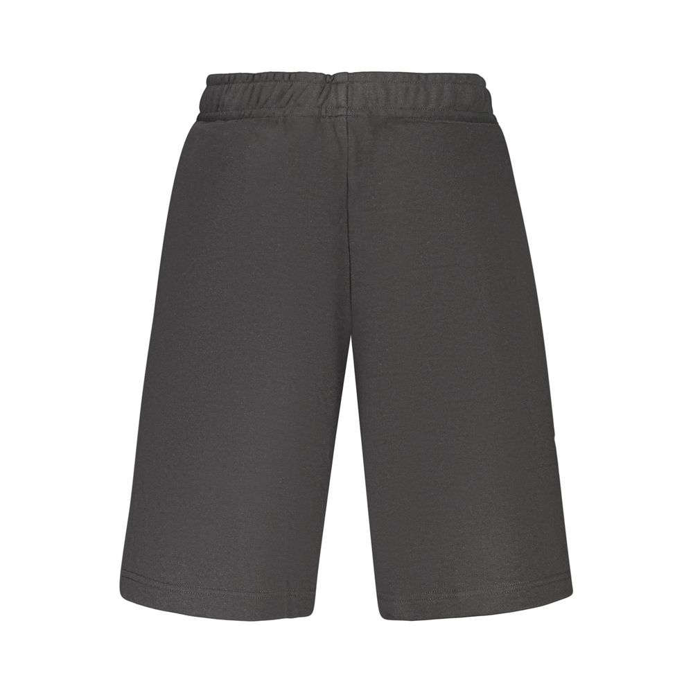 Fila Black Cotton Men's Luciano Sports Shorts
