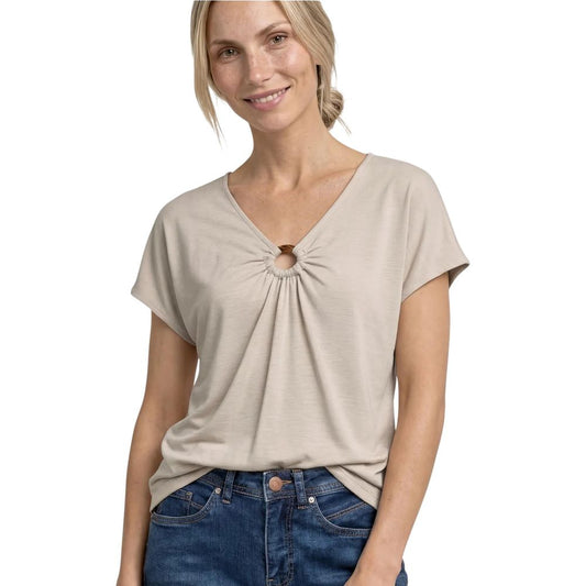 Street One Gray Modal T-Shirt: Elegant Comfort for Every Occasion