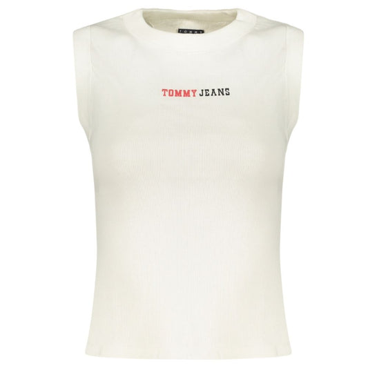 Tommy Hilfiger White Cotton Women's Tank Top