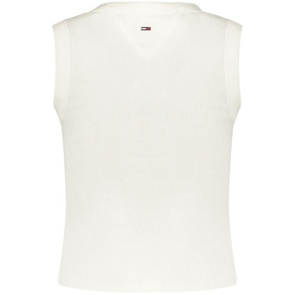 Tommy Hilfiger White Cotton Women's Tank Top
