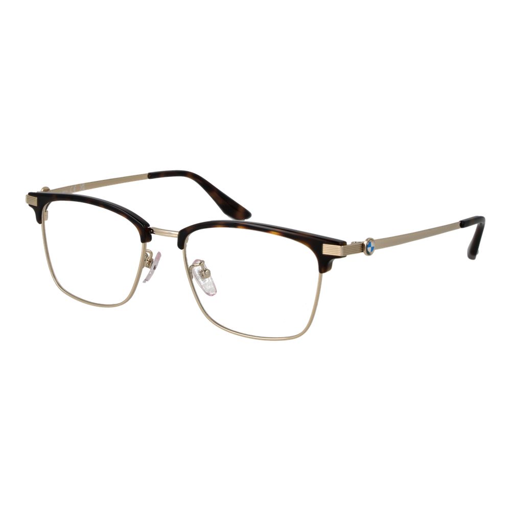 BMW Men's Gold Titanium Optical Glasses – Full-Rim Frames