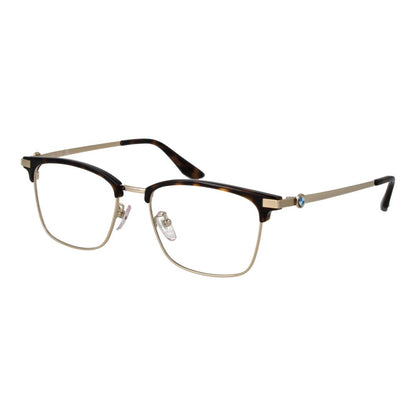 BMW Men's Gold Titanium Optical Glasses – Full-Rim Frames