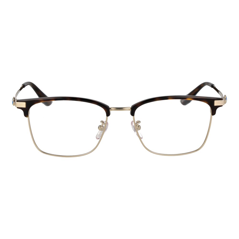 BMW Men's Gold Titanium Optical Glasses – Full-Rim Frames