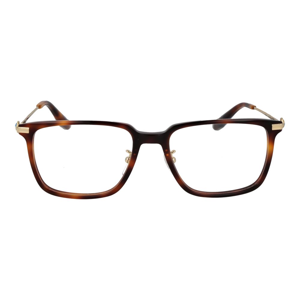 BMW Men's Optical Glasses – Brown Square Full-Rim Frames