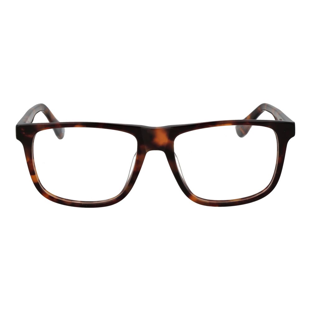 BMW Men's Optical Glasses – Brown Square Full-Rim Frames