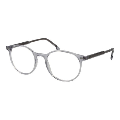 Hugo Boss Men's Gray Acetate Glasses – Panto Frame, 51mm