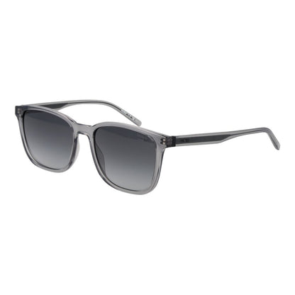 Hugo Boss Men’s Sunglasses – Grey Square Frame, Gradient Lenses