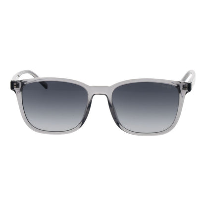 Hugo Boss Men’s Sunglasses – Grey Square Frame, Gradient Lenses