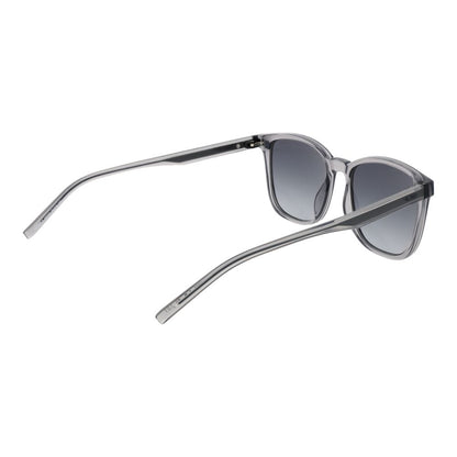 Hugo Boss Men’s Sunglasses – Grey Square Frame, Gradient Lenses