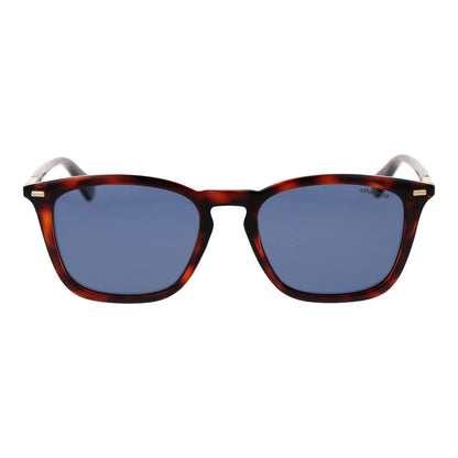 Polaroid Brown Polycarbonate Sunglasses – Blue Polarized Lenses