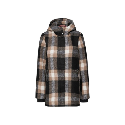 Street One Beige Polyester Coat for Women