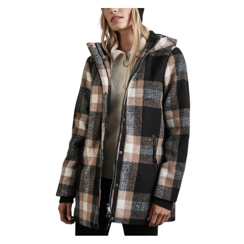 Street One Beige Polyester Coat for Women