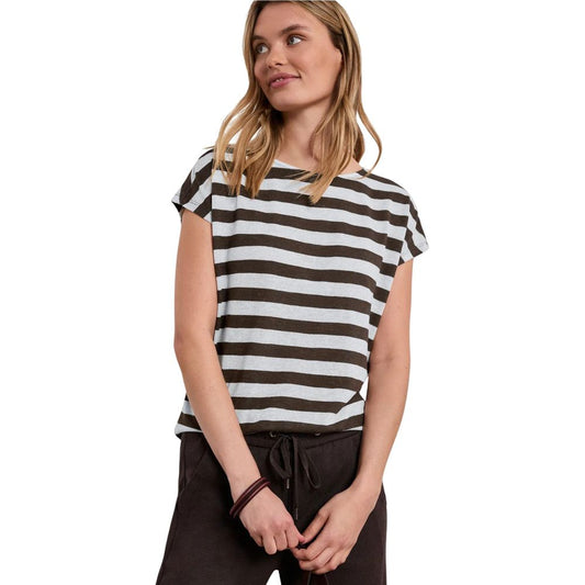 Street One Big Shiny Stripe T-Shirt