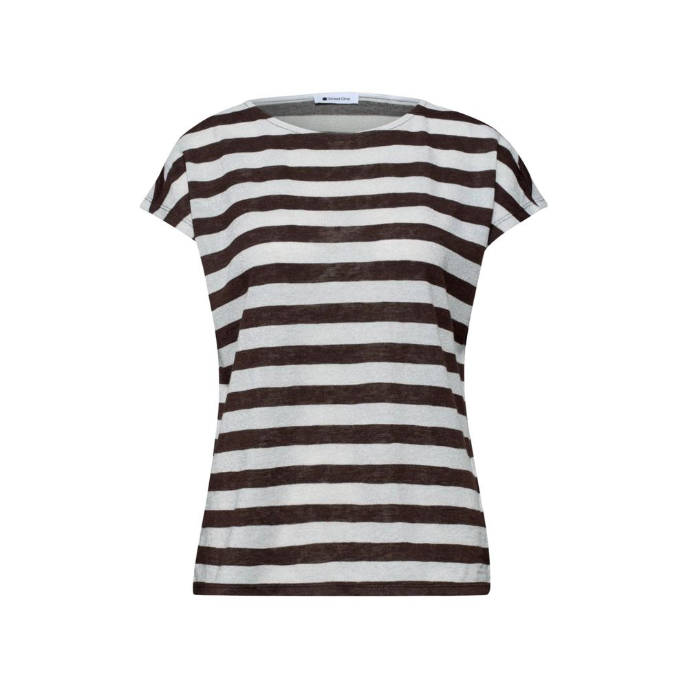 Street One Big Shiny Stripe T-Shirt