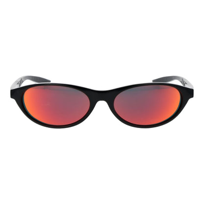Nike Black Plastic Sunglasses with Mirrored Lenses