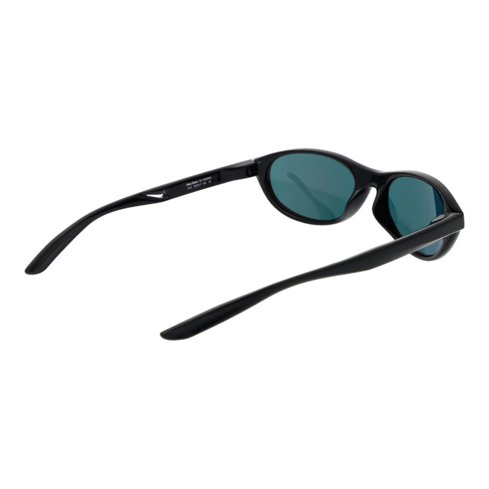 Nike Black Plastic Sunglasses with Mirrored Lenses